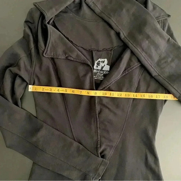 Mark and Estel Designer Pleated Long Cardigan Witchy Whimsigoth Indie Sleeze - Picture 14 of 14